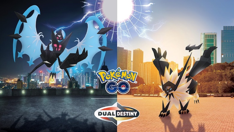 Dusk Mane Necrozma and Dawn Wings Necrozma return in a Pokémon GO Raid Day event