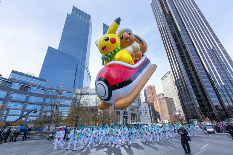 Pikachu & Eevee to Welcome the Holiday Season During the Macy’s Thanksgiving Day Parade