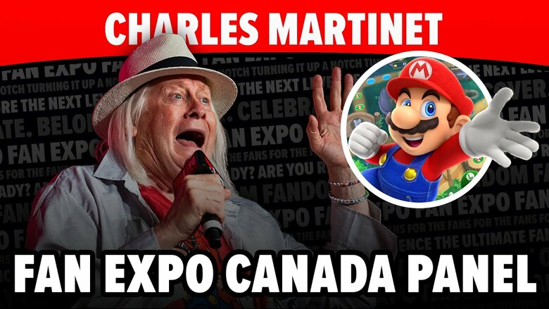 Check out highlights from Charles Martinet's Fan Expo Canada appearance