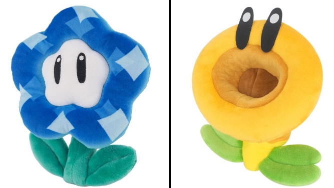 Super Mario Bros. Wonder flower plushes now available from San-ei