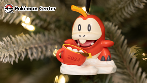 Pokémon Center’s Fuecoco Holiday Ornament available for a limited-time as a special gift