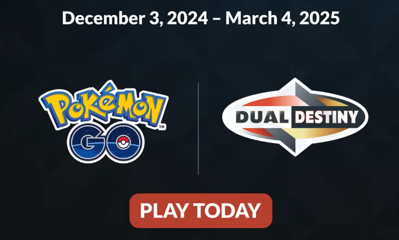 Pokémon GO "Dual Destiny" season launches Dec. 3rd, 2024