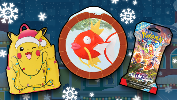 Pokémon 2024 Holiday Gift Guide released, Pokémon in-person holiday events revealed