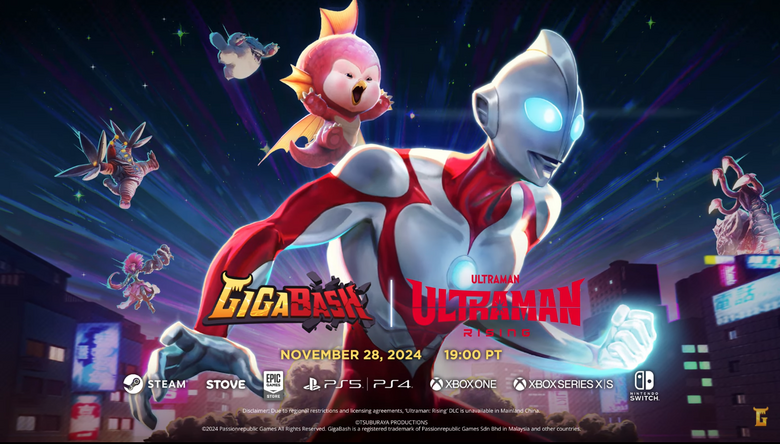 Ultraman: Rising DLC heads to GigaBash today