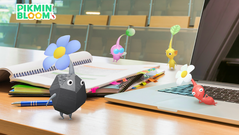 College Crest Patch Decor Pikmin arrive in Pikmin Bloom